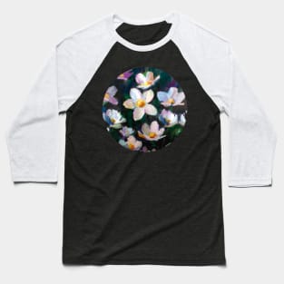 Flowers Baseball T-Shirt